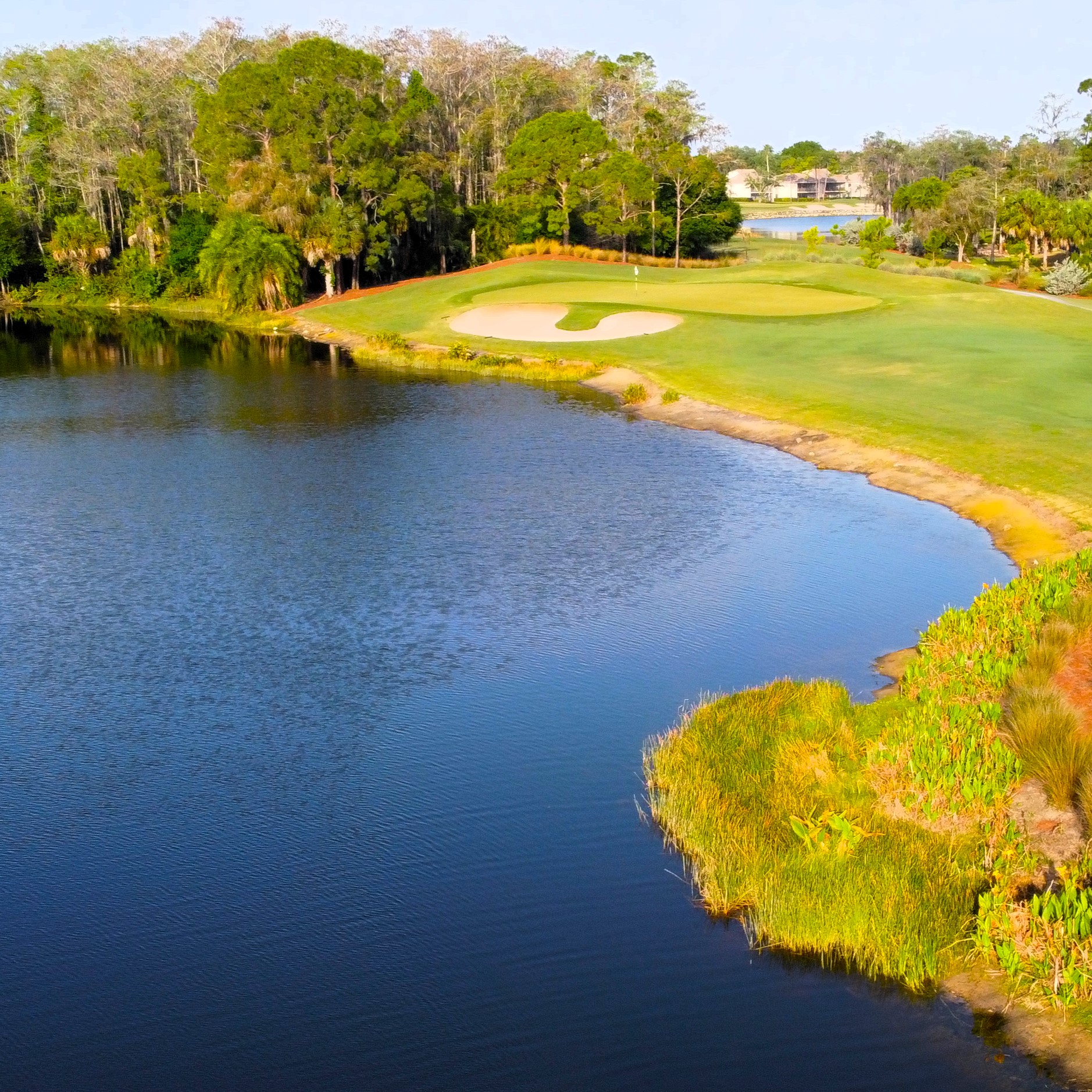 6,645-yard golf course at Fiddlesticks Country Club Fort Myers, Florida
